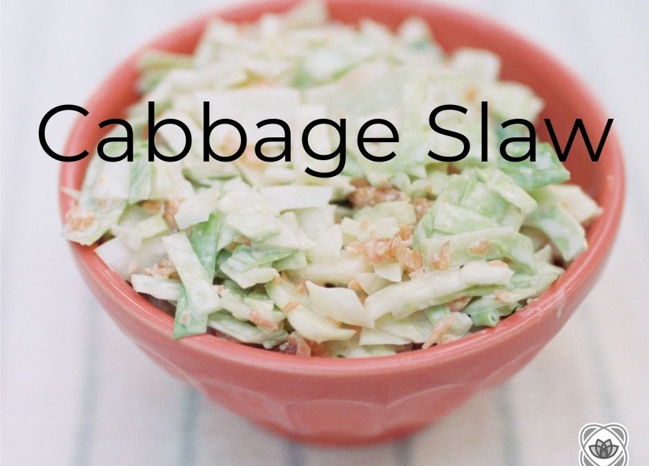 Cabbage Slaw Recipe